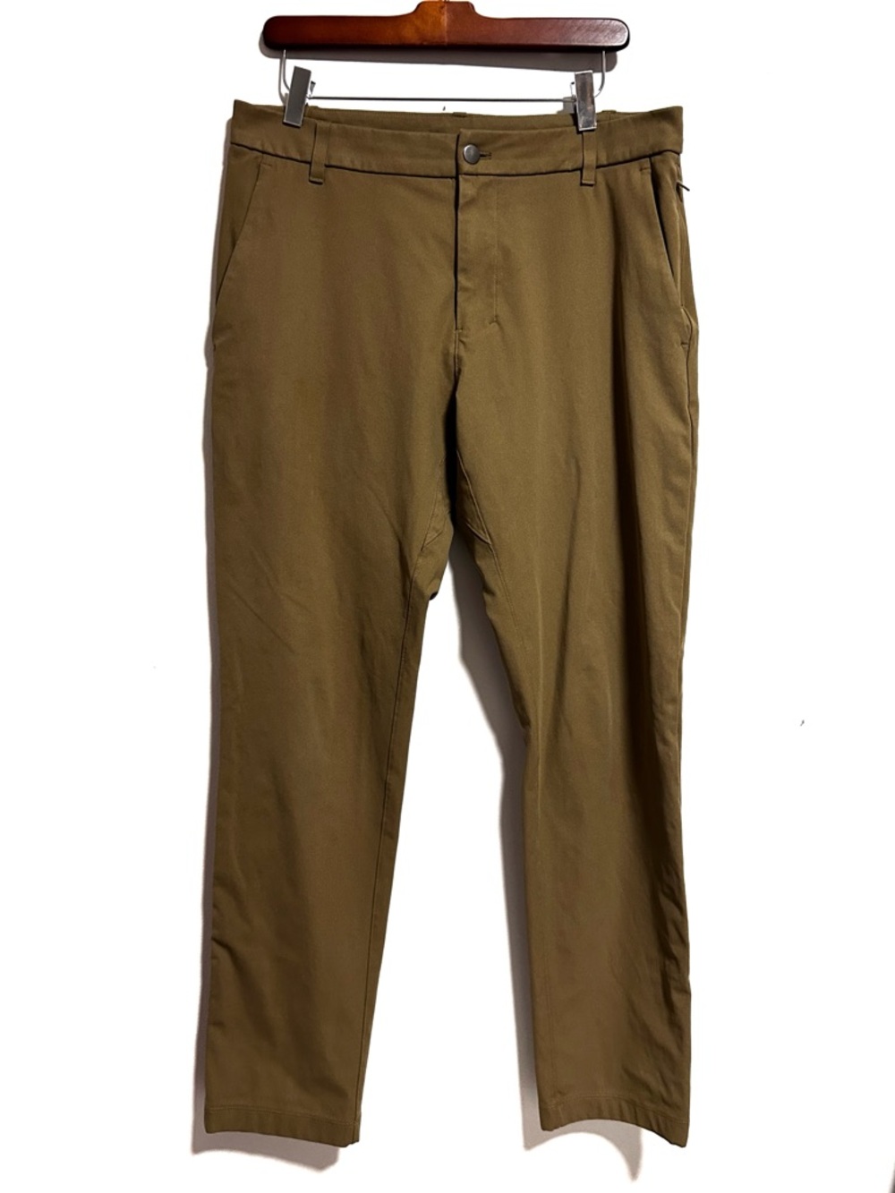 Lululemon Men’s Pants Size 32 Brown Tan ABC Classic Fit LM5BDKS